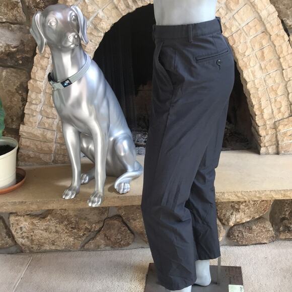 Greg Norman Golf Trouser Black Polyester Pants Men's Size 36 x 30 - Picture 4 of 6